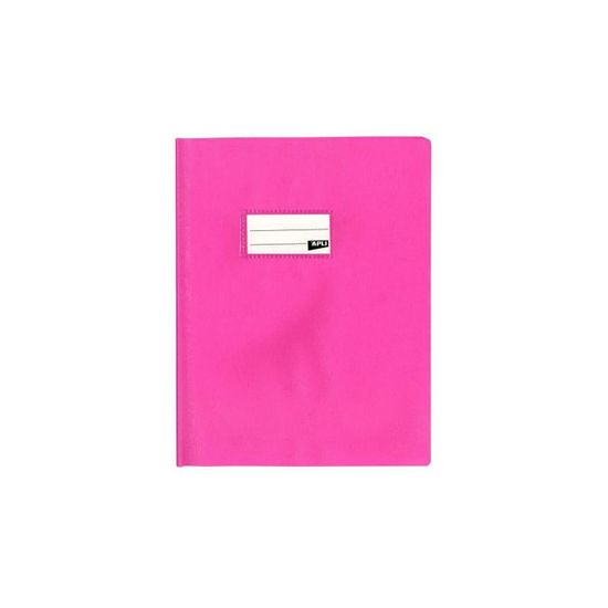 Protège-cahier PVC 17x22 Cm Rouge – Avec étiquette Lignée, Idéal Pour L’école Ou Le Bureau - 9