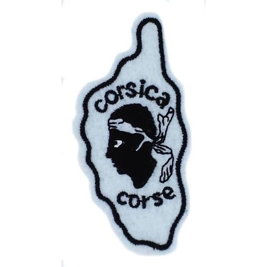Patch ecusson thermocollant corse ile de beauté - Cdiscount Beaux-Arts ...