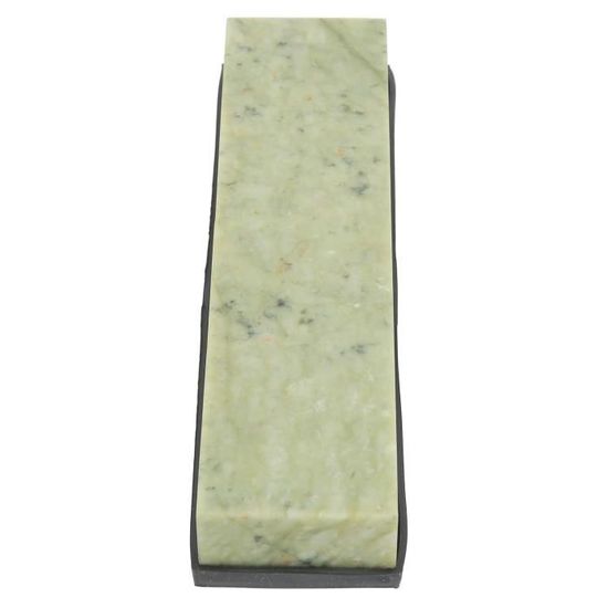 Pierre à Aiguiser Fine 10000# - Jade Vert, 50x20x10 Mm, Pour Couteaux, Ciseaux, Outils De Rasage, Affûtage Précis - 10