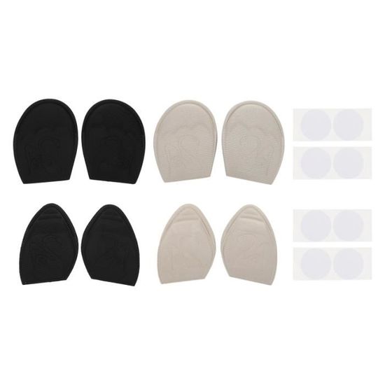 6 Paires De Coussinets D'Orteil JDNFKG - Protections Anti-Frottement, Taille ~7.5x4 Cm, Pour Chaussures De Sport, Cuir, Talons - 9