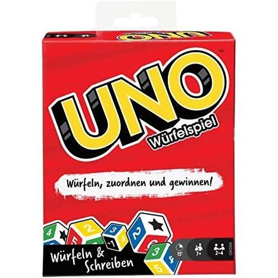 Mattel Games UNO Harry Potter – Jeu De Cartes Familial 2 à 10 Joueurs, Dès 7 Ans, Avec Carte Choixpeau Magique