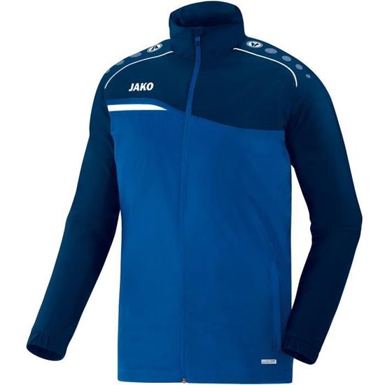 JAKO Sweat Competition 2.0 Uomo - Felpa Con Cerniera, Tasche Laterali, Poliestere, Per Sport E Tempo Libero