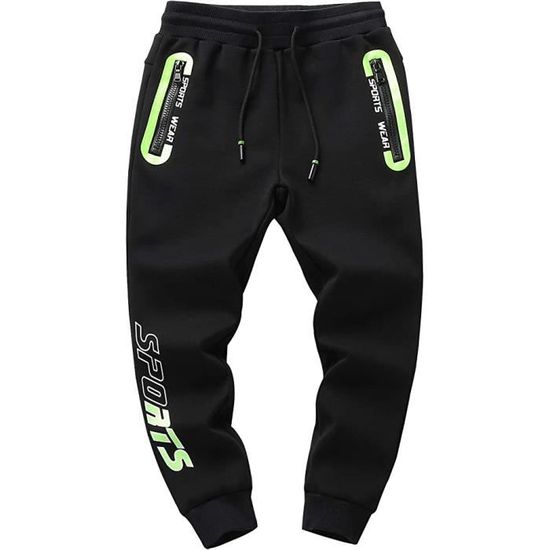 Pantalon Jogger Garçon Doublé Polaire - Coupe Confortable, Ceinture Élastique, Poches - Vertbaudet