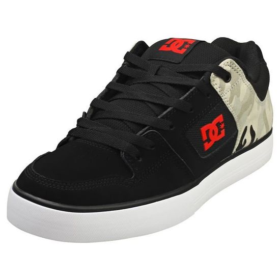 Baskets DC Shoes PURE 300660CA2 Homme Camouflage Noir 44.5 EU