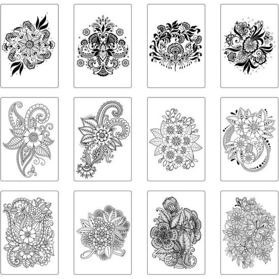 Tatouages Temporaires Enfants Dem0n Hun-ters - 8 Feuilles étanches - Animé Kp0-P - Idée Cadeau Fête