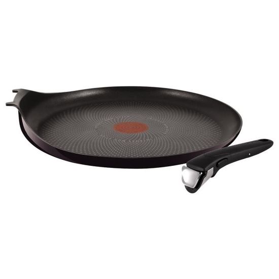 TEFAL Crépière amovible Ingenio 27 cm induction pas cher 