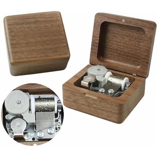 Scatola Musicale Kingdom Hearts In Legno - Regalo Vintage Per San Valentino O Compleanni - Foto 13