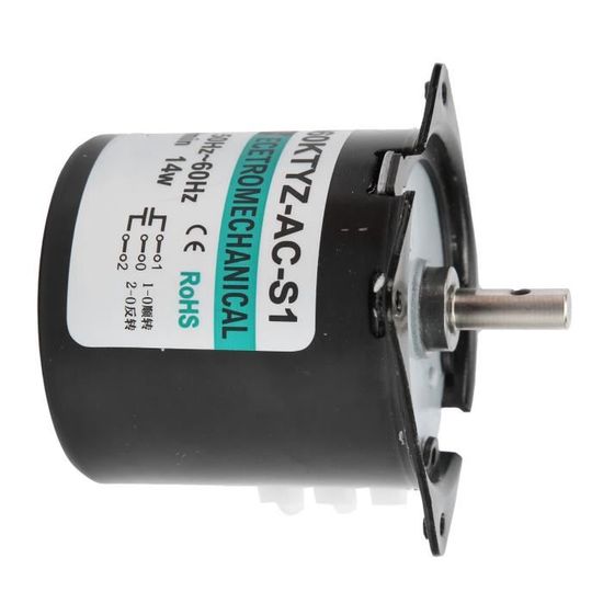 Vvikizy Moteur à Aimant Permanent Moteur Synchrone AC 14W Aimant