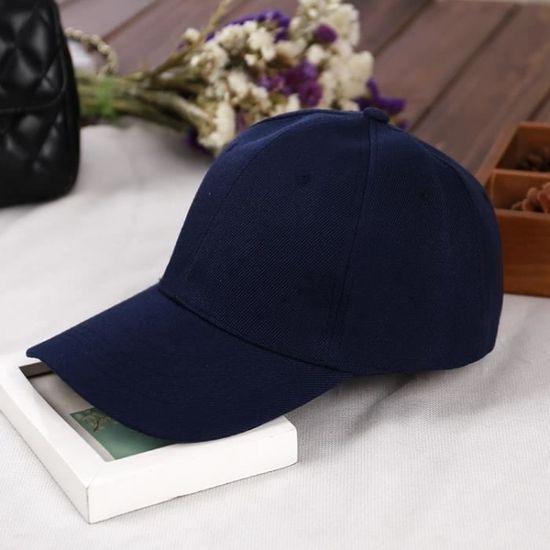 Casquette Baseball - Homme et Femme - Fermeture Boucle Ajustable