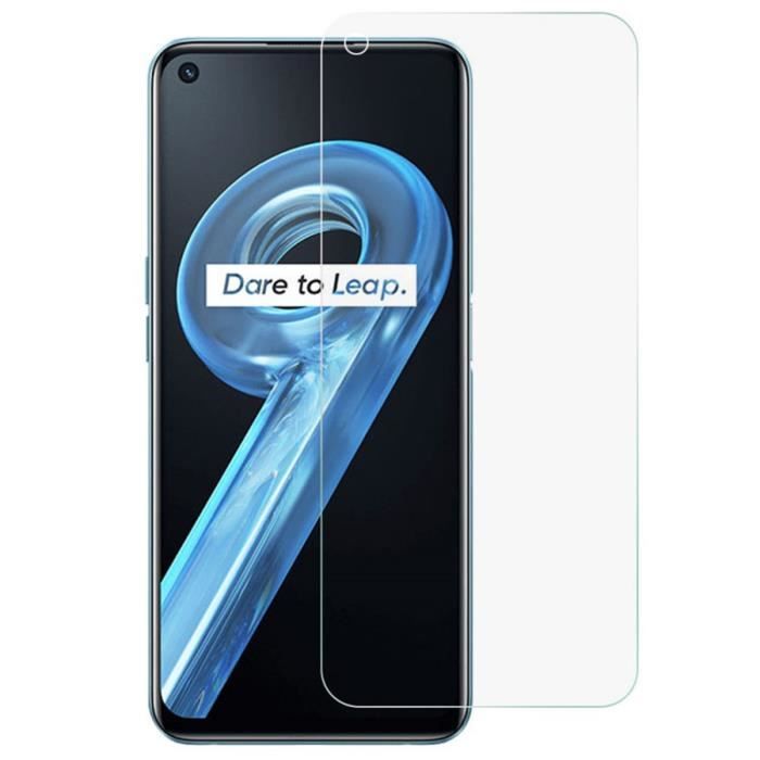 Coiwxmoi 2 Pièces Verre Trempé Pour Realme 12 / Realme 12x 5G + 2 Pièces Caméra Protecteur, Ultra Résistant Film Protection écran, Dureté 9H Glass, Sans Bulles D'air, HD Transparent Vitre Protection