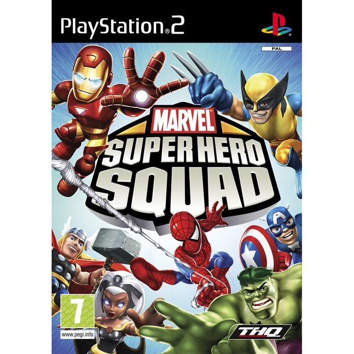 Thq Marvel Super Hero Squad / Jeu Console PS2