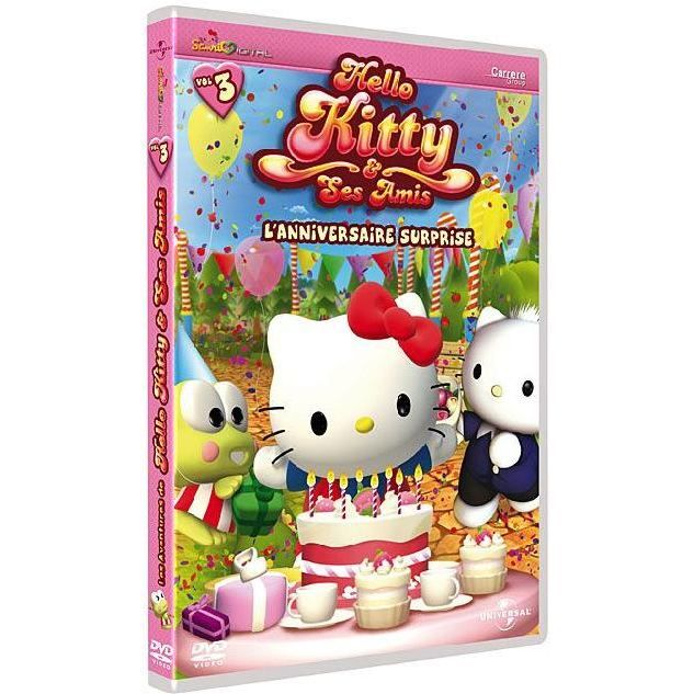 Dvd Hello Kitty Vol 3 L Anniversaire Surprise En Dvd Dessin Anime Pas Cher Lau Philip Siu Chung Cdiscount Dvd Hello Kitty Vol 3 L Anniversaire Surprise En Dvd Dessin Anime Pas Cher Lau Philip Siu Chung Cdiscount