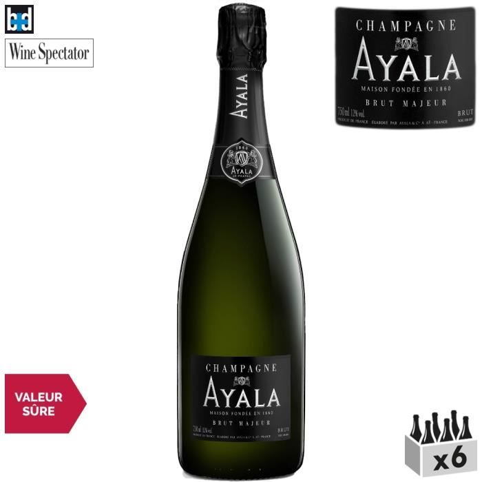 Maison Ayala Champagne Brut Majeur Blanc x6