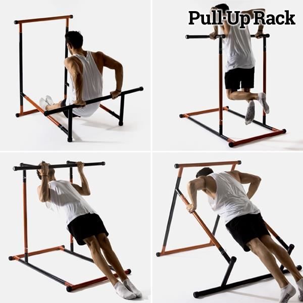 STATION DE TRACTION ET DE FITNESS AVEC GUIDE D'EXERCICES
