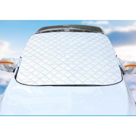 Couverture Pare Brise Voiture Films de Protection Antigel avec Magnétique Couverture de Pare-Brise Voiture Protection Universelle.
