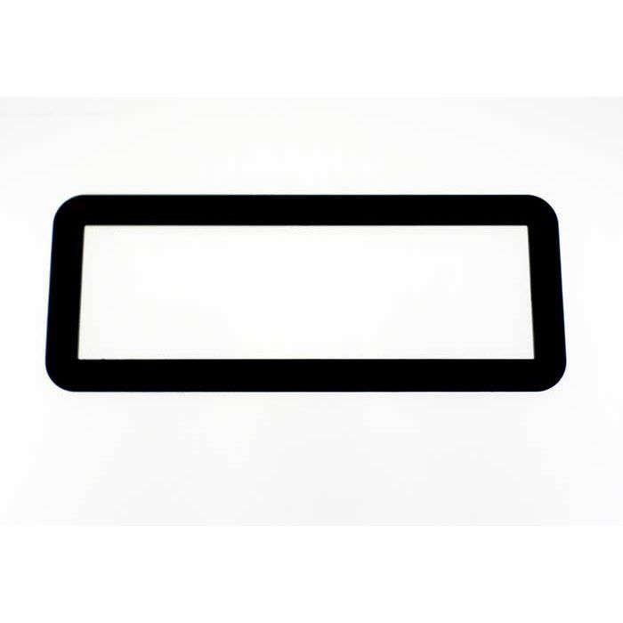 Adaptateur de façade d'autoradio simple DIN Universel noir Universel