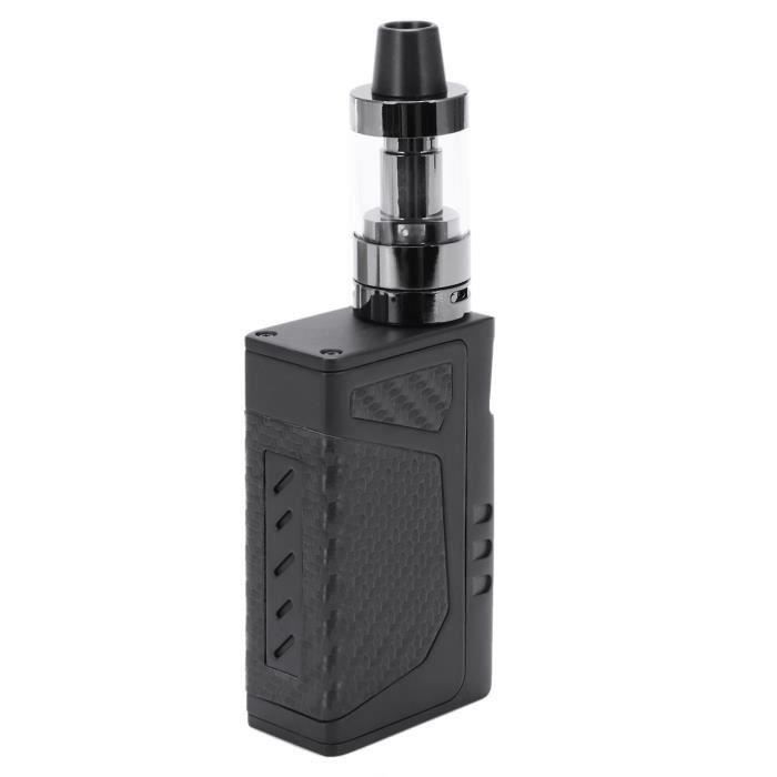 80W Vape Kit 2000mAh Batterie integree Corps en metal 510 fil 3.5ml Vaporisateur Shisha Narguile Stylo Cigarette electronique(noir)