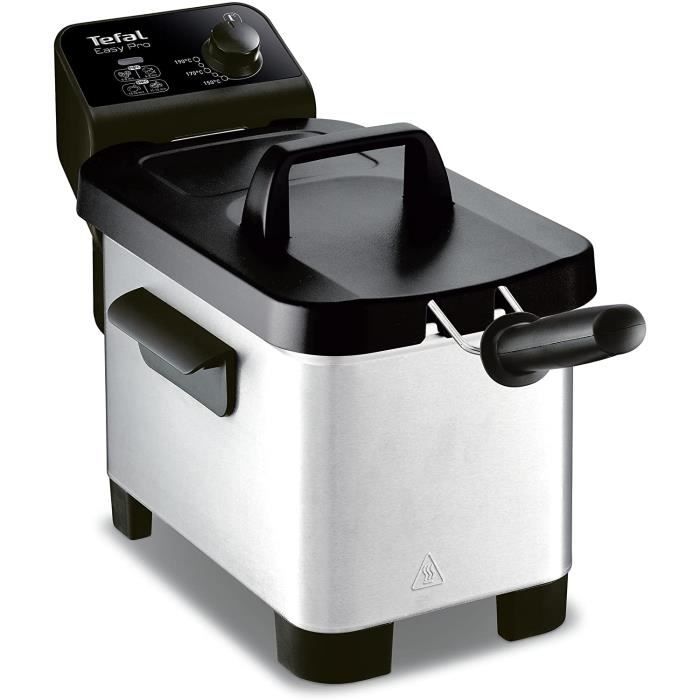 FRITEUSE ELECTRIQUE Tefal FR331070 Friteuse Semi-Pro Easy Pro 3L Zone Froide et Couvercle de Rangement Gris-Noir34