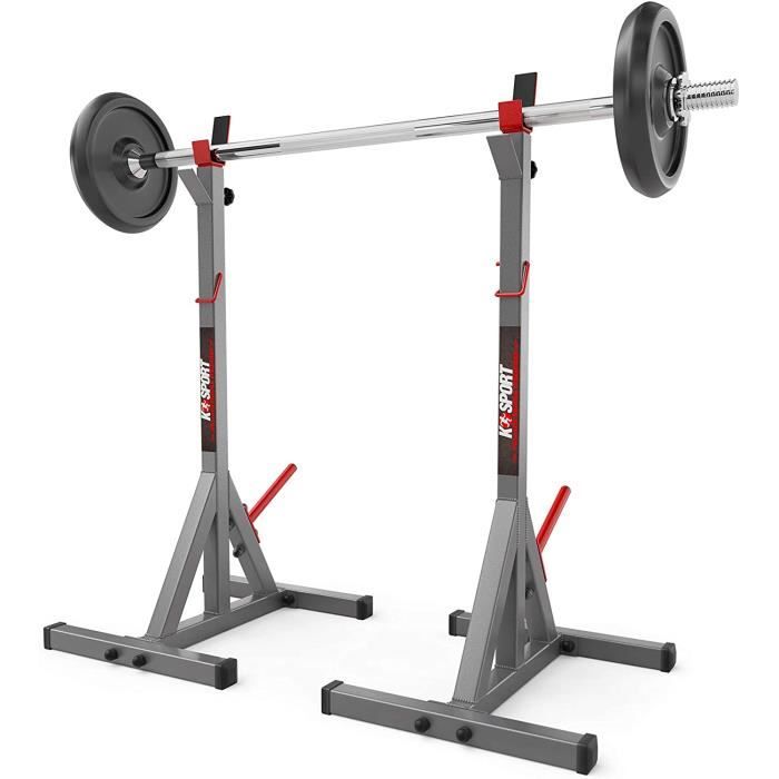 POIDS K-Sport Support pour barre de musculation réglable317