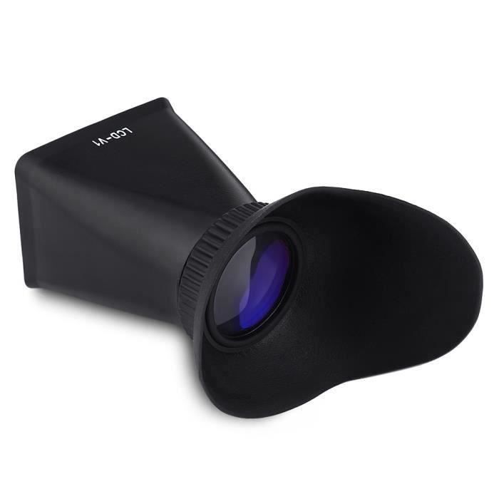 V1 2,8X Magnifier écran LCD oeilleton du viseur pour Canon Extender capot 5D2 7D
