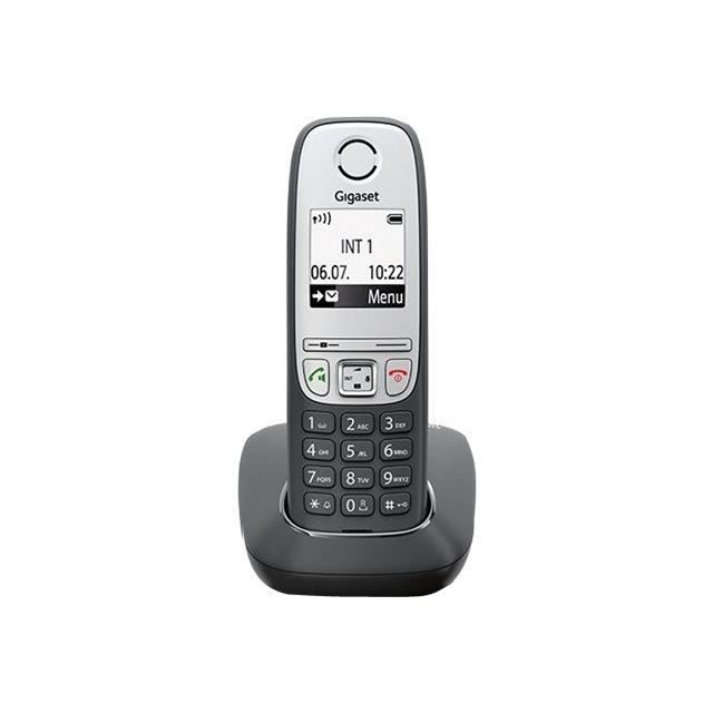 GIGASET A415 TÉLÉPHONE NUMÉRIQUE SANS FIL NOIR…