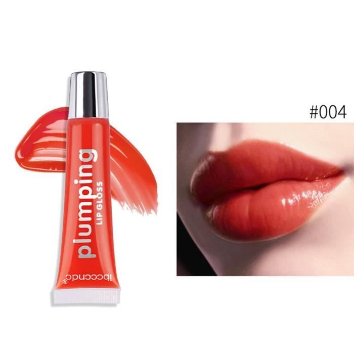 10ml Lip Plumper Lip Gloss Transparent Tube Jelly Lip Repulpant Gloss à lèvres, 4 #
