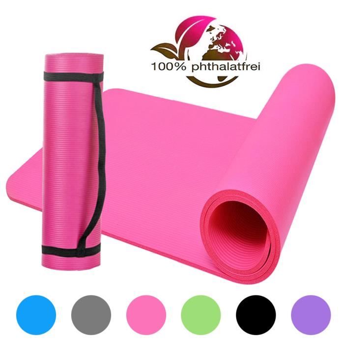 Tapis de yoga NBR Tapis de yoga en mousse à cellules fermées Tapis d'exercice antidérapant-723