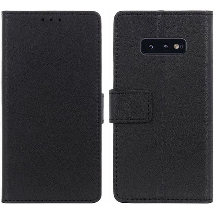 Galaxy S10e Housse en Cuir Flip Cover Folio Étui à Rabat Portefeuille Coque de protection pour Samsung Galaxy S10e 5.8\