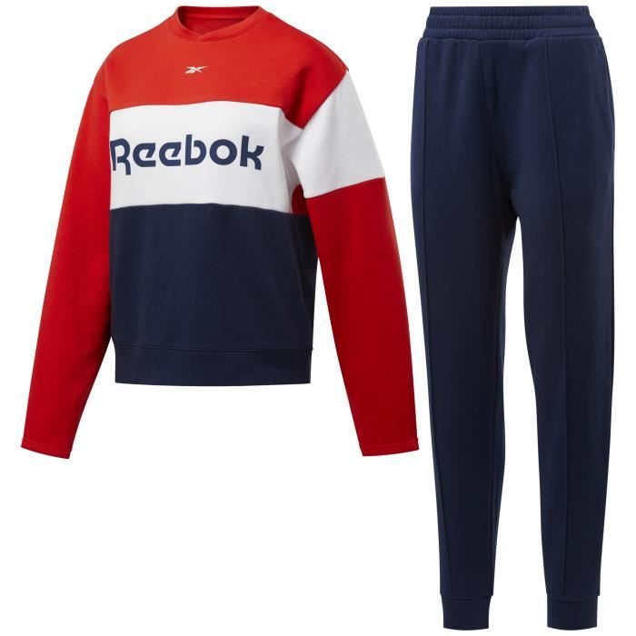 Survêtement femme Reebok Linear Logo Crewneck