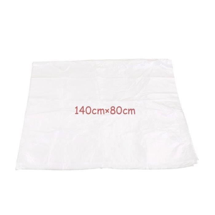 QQ37097-Siège de Protection, Keenso 100pcs Housses Protectrices de Siège de Voiture Jetables en Plastique Imperméable Transparent