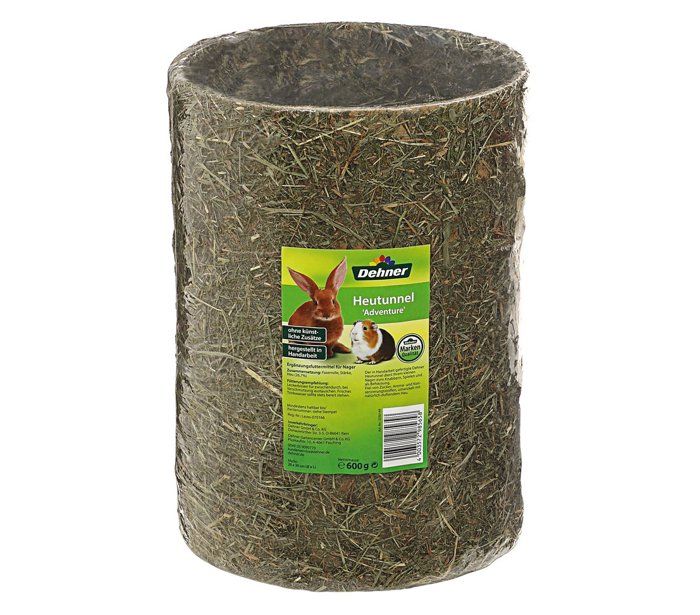 Meilleurs prix pour Dehner - 3250149 - Adventure Tunnel de Foin Accessoire pour rongeurs Dimensions env. 30 x 20 cm Foin Naturel