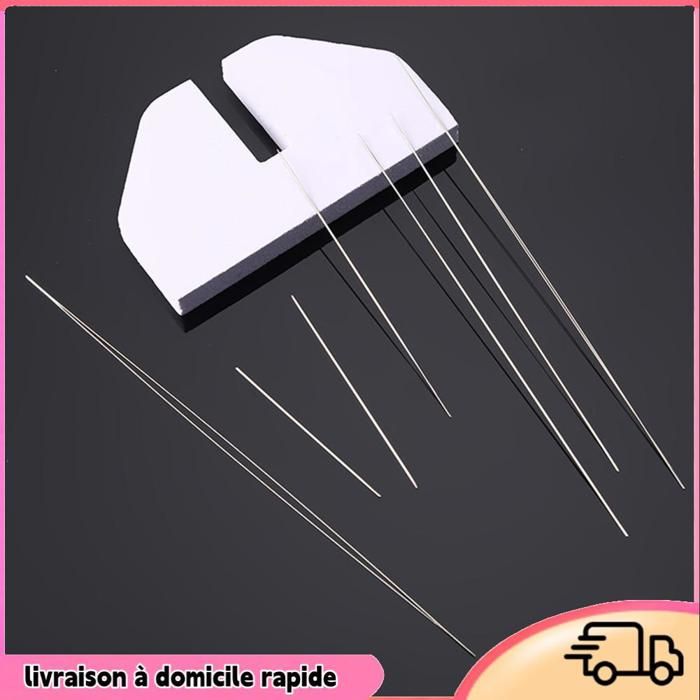 Hilitand Lot De 20 Aiguilles à Tricoter Pour Couture Et Broderie
