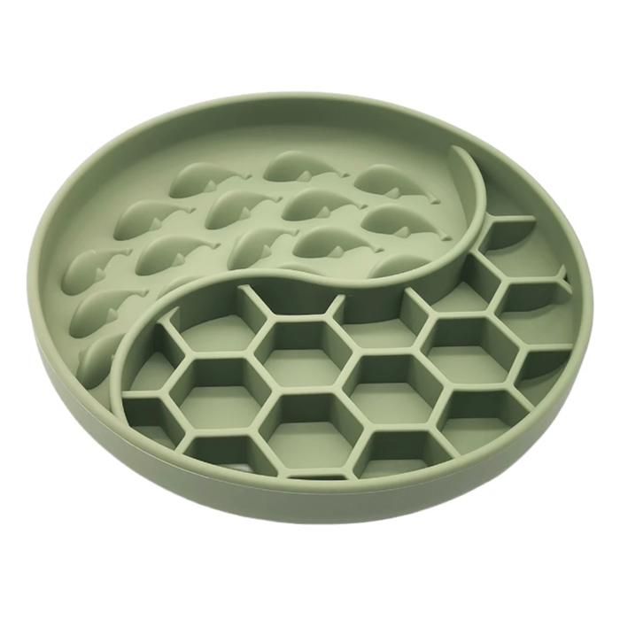 Round Honeycomb Pet Slow Feeder Dog Bowl Custom Dog Bowl Water Food Mixing Unique Silicone Puzzle Slow Dog Bowl Round Honeycomb Pet Slow Feeder Dog Bowl Custom Dog Bowl Water Food Mixing Unique Silicone Puzzle Slow Dog Bowl