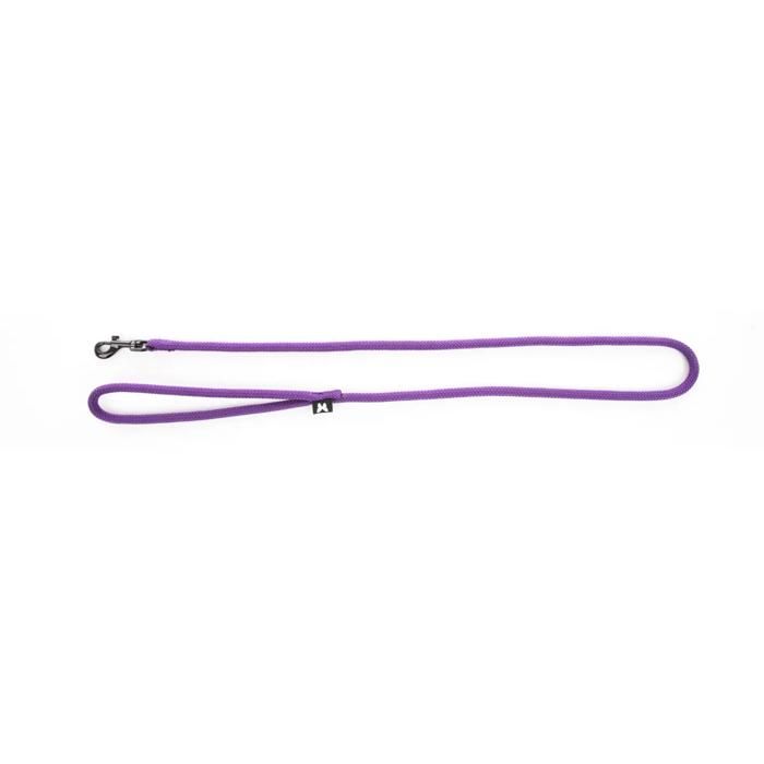 Laisse pour chien rond classic nylon Martin Sellier - mauve - Violet - 120 cm x 6 mm