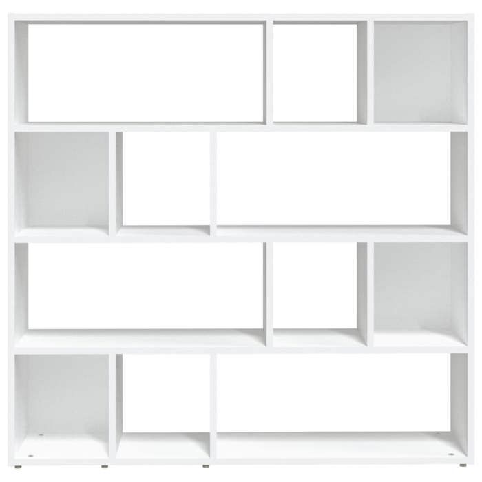 JM Bibliothèque polyvalente/Cloison de séparation Blanc 105x24x102 cm LV17