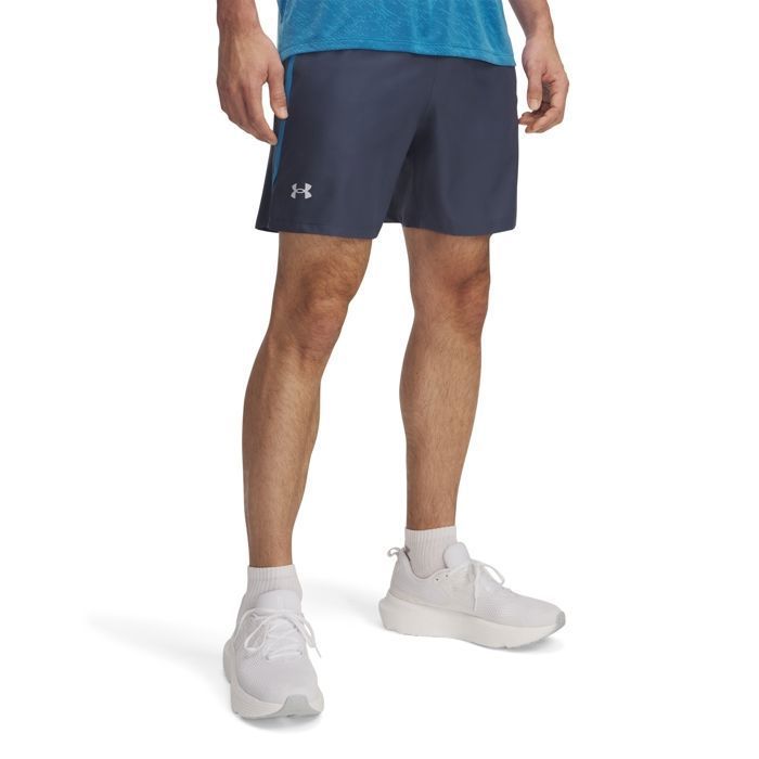 Short - UNDER ARMOUR - Launch - léger et respirant - sèche rapidement - poche intérieure téléphone