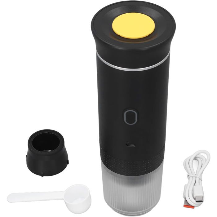 Machine À Expresso Portable Machine À Expresso Électrique De Voyage 120 Ml 12 V Auto Chauffante Pression De 15 Bars Mini[YC51] - Diane confort