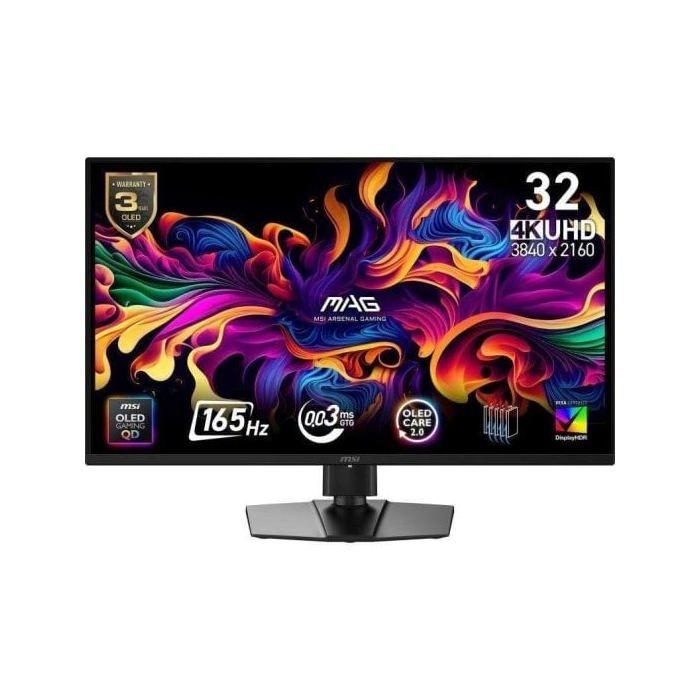 MSI MAG 322UP QD OLED E16 écran plat de PC 80 cm 31.5 3840 x 2160 pixels 4K Ultra HD Neuf - vue 5