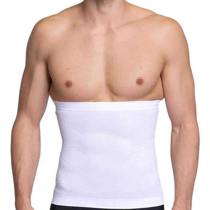 Homme Ceinture Gainante Élastique Taille Amincissante Ventre Plat Minceur Gaine