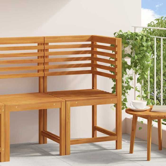 VIDAXL Chaise de jardin(1 PC) - Fauteuil relax - Marron 50x50x91cm Bois dacacia massif M10867