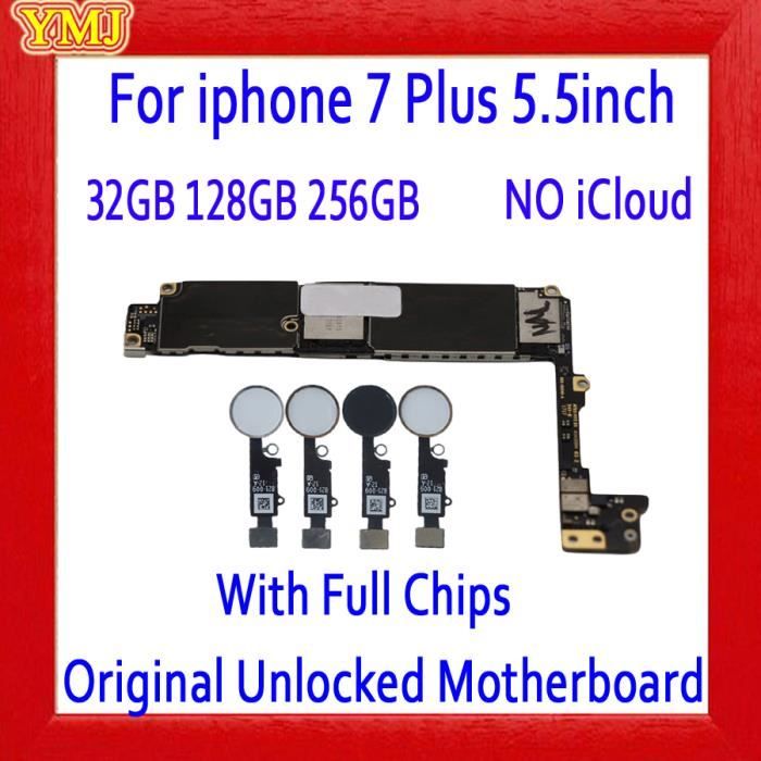 Carte Mère IPhone 7 Gold 128 Go - 100% Fonctionnelle - Débloquée ICloud - Grade A