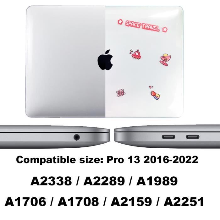 Coque MacBook Air 15,3 Pouces TeDaWen - Rigide, Housse Clavier - Compatible 2023-2025 Modèles M2/M3/M4
