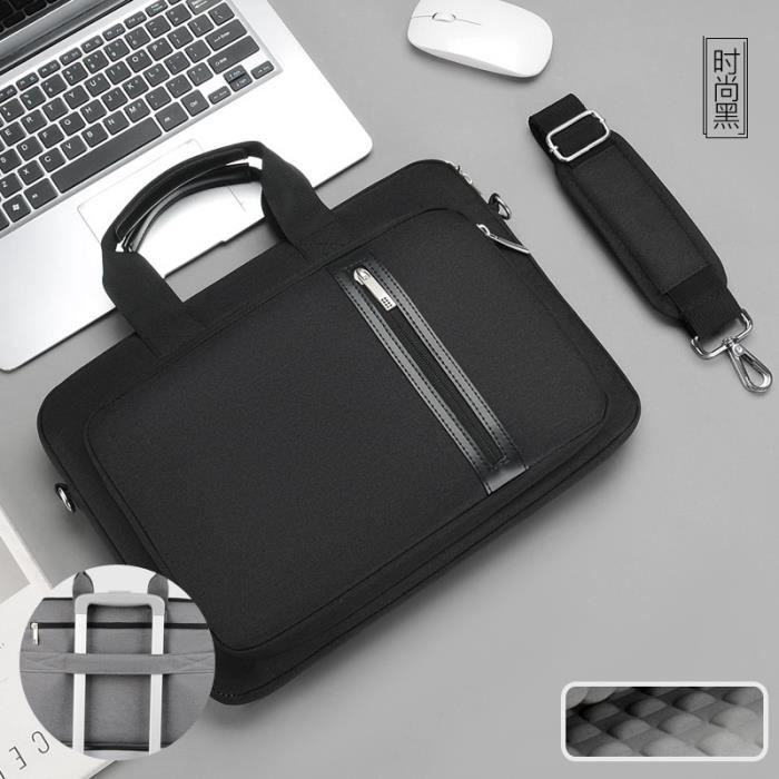 ICozzier Housse Ordinateur 13.3-14 Pouces Avec Poignée Et Sangle - Sacoche Protection MacBook Air/Pro Gris