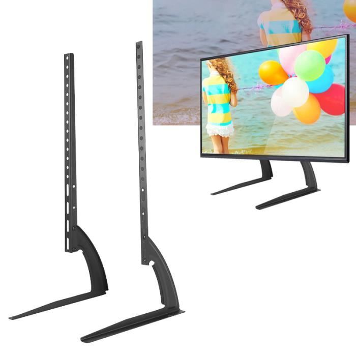 Support TV Mural pour Télévision: Fixation Murale Tv pour Écrans 66-140cm  LED LCD Support Tv