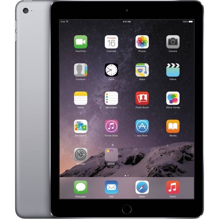 iPad Air 16Go Wi-Fi + Cellular (4G) – Space Grey