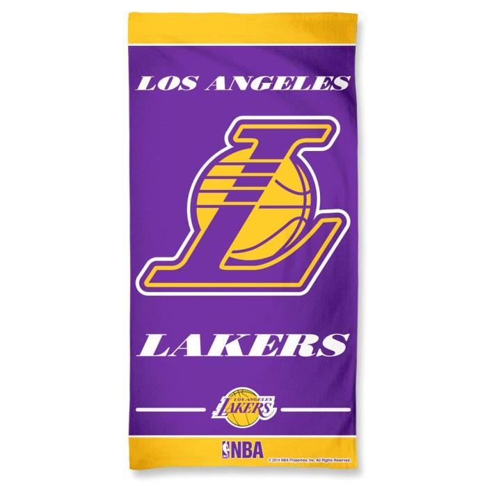 Wincraft Nba Los Angeles Lakers Serviette De Plage 150x75cm