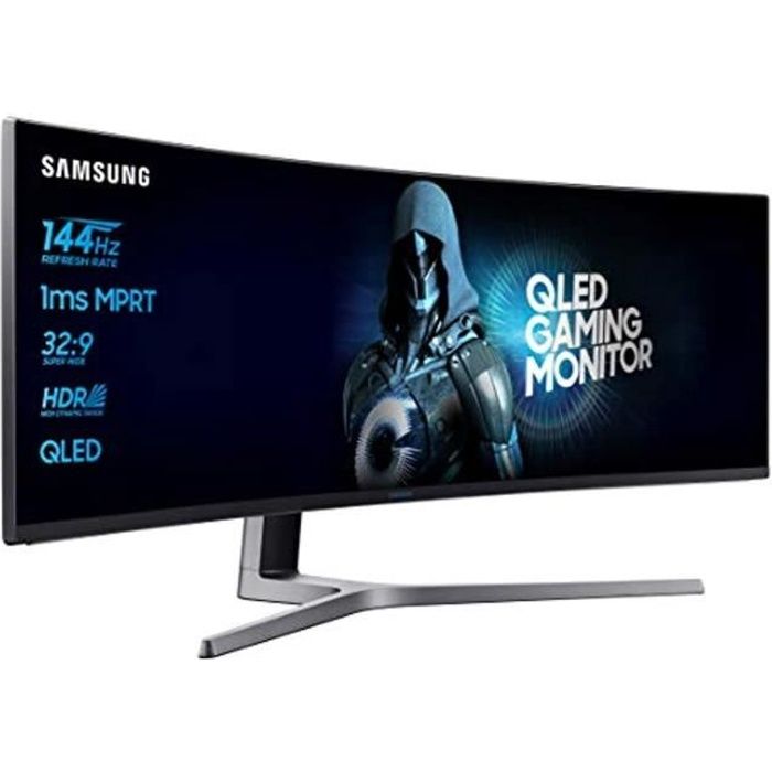 Samsung LC49HG90DMU Ecran PC incurvé 49 pouces (124,5 cm) 3840 x 1080 pixels Double Full HD VA