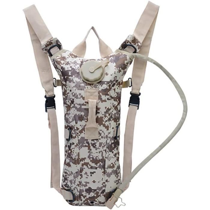 Sac à Dos Hydratation 15L Avec Vessie 2L - Randonnée Vélo Trail - Imperméable Léger 500g