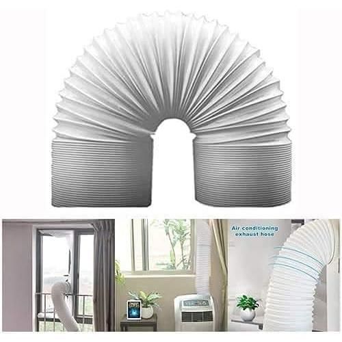 Tuyau D'évacuation Pour Climatiseur Mobile - Diamètre 150 Mm Ou 130 Mm, Longueur 2 M, Filetage Inversé