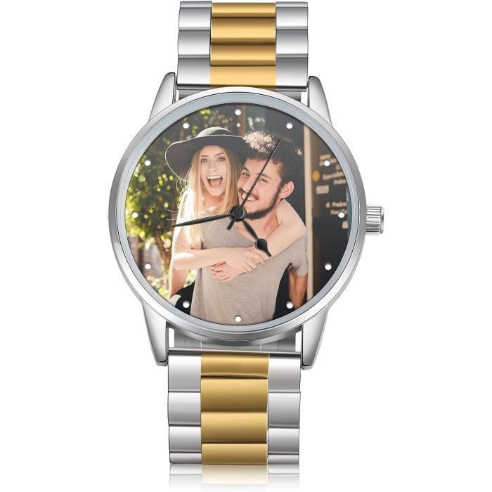 Montre deals gravé homme